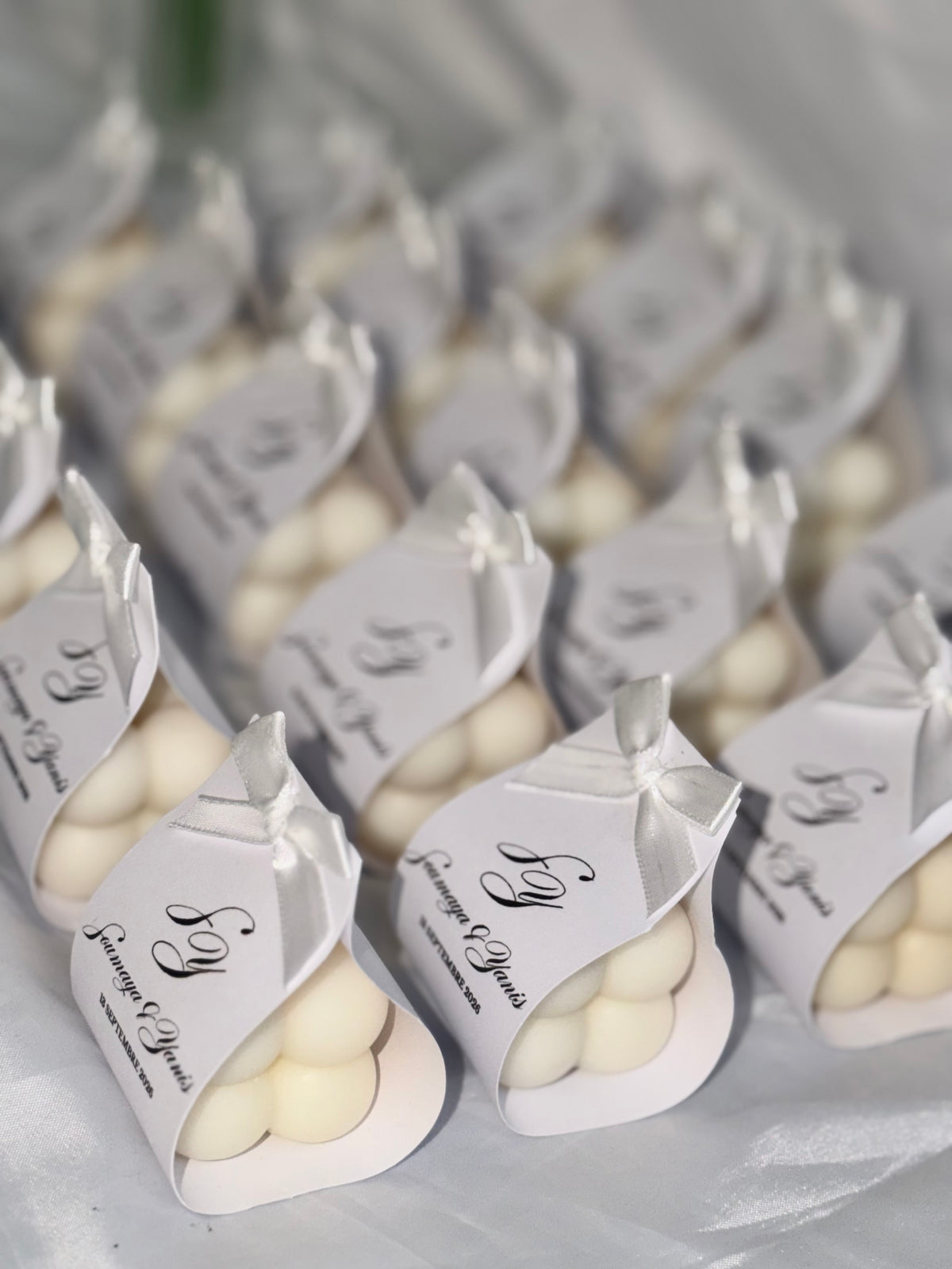Bougies artisanales personnalisés | Modèle Mukaab ✨