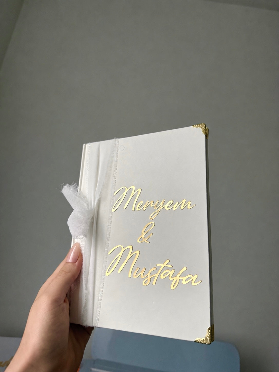 Livre d’or personnalisé ✨ (portrait)