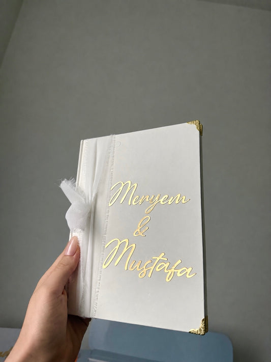Livre d’or personnalisé ✨ (portrait)