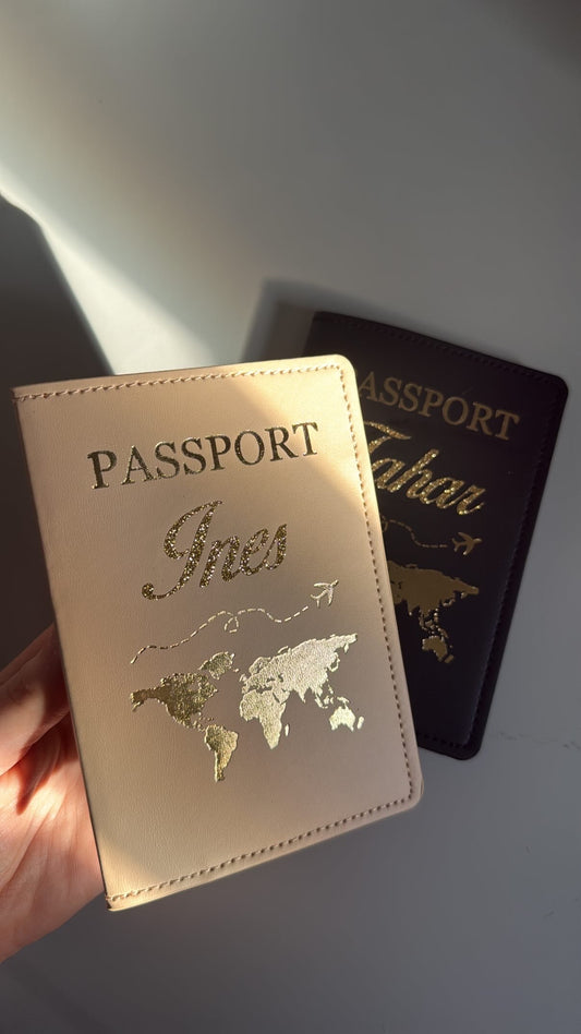 Protège passeport personnalisé ✨