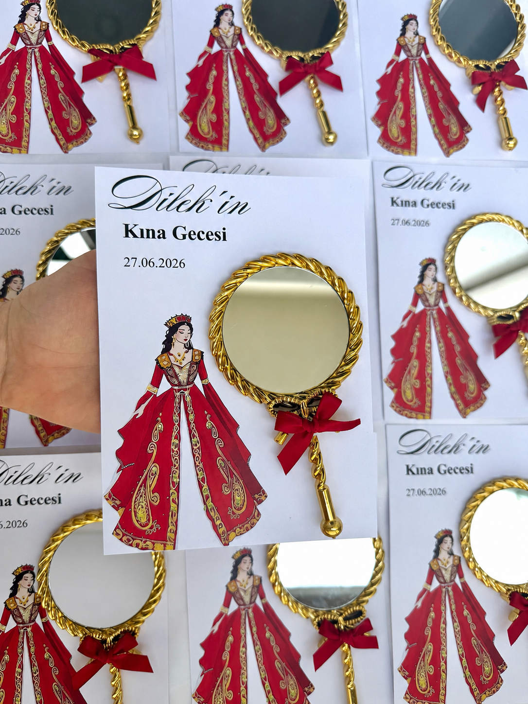 Miroir cadeau pour invités personnalisé ✨