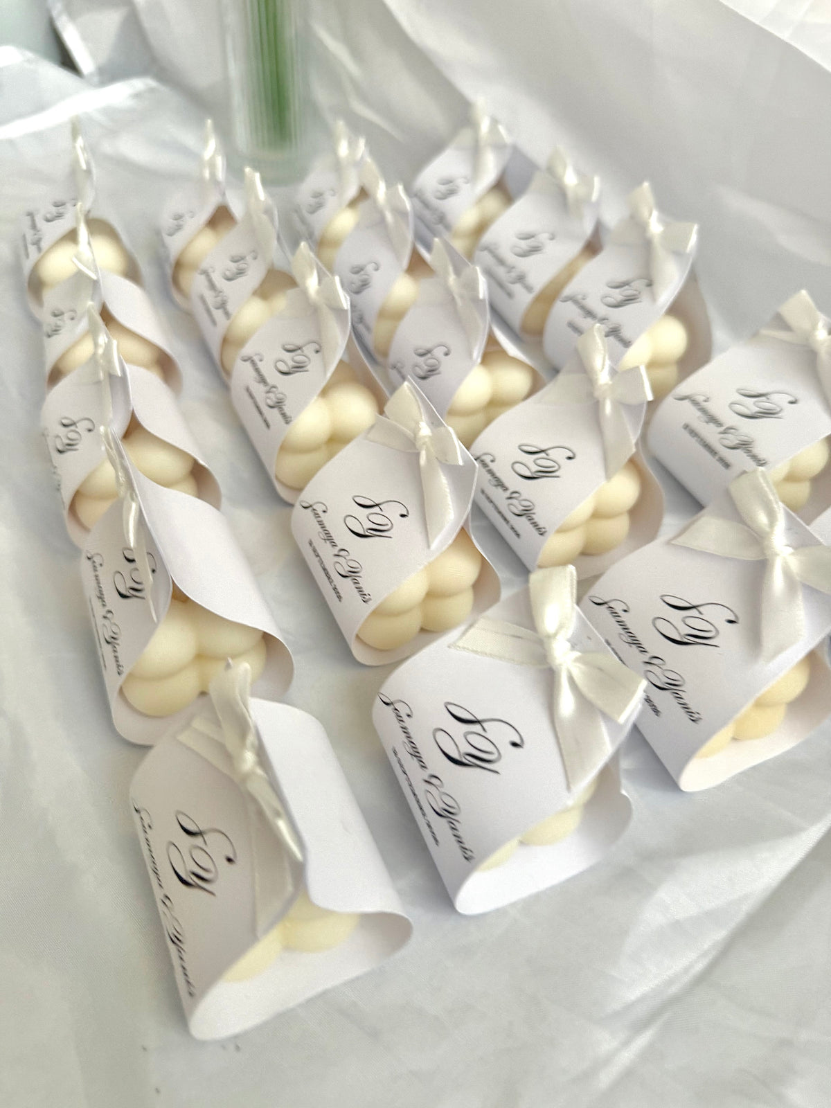 Bougies artisanales personnalisés | Modèle Mukaab ✨